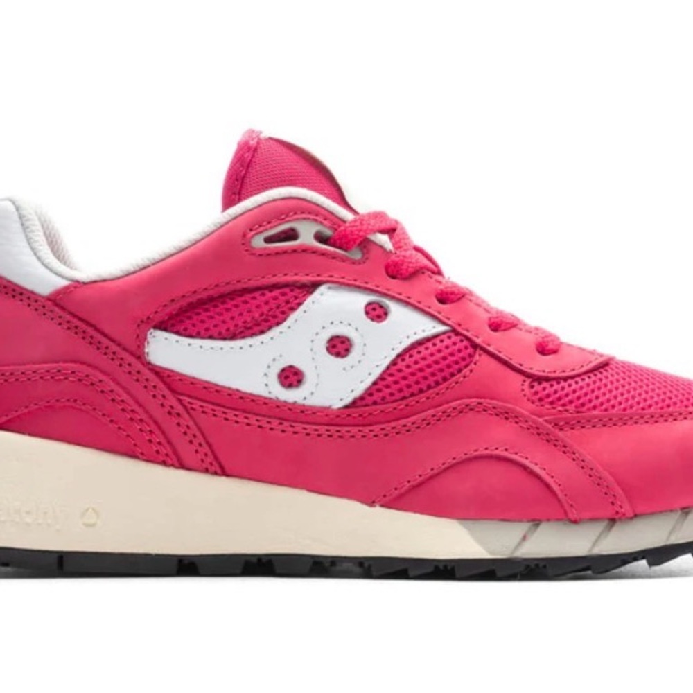 Saucony Shadow 6000 Red/Pink and White Sneakers 7.5W/6M BNIB